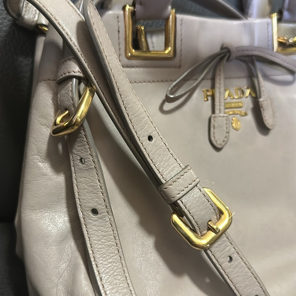PRADA Vitello Soft Leather Satchel - Picture 4 of 16